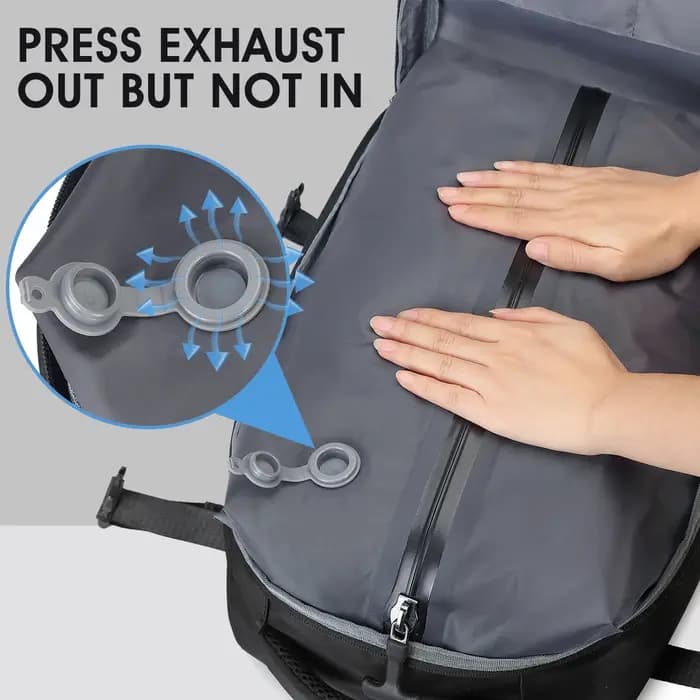 Sac de voyage à Compression sous vide