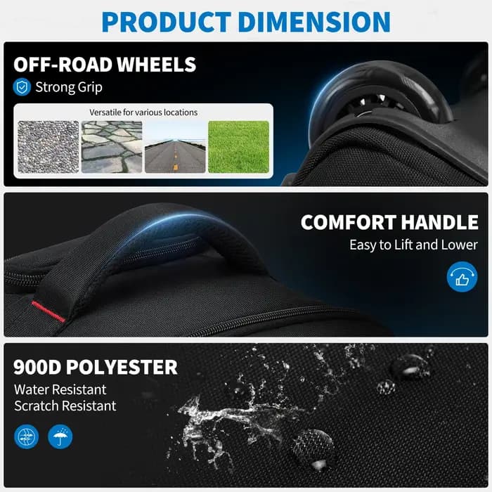 Sac à dos hybride OIWAS Executive - Bagage à roulettes transformable avec poignée télescopique