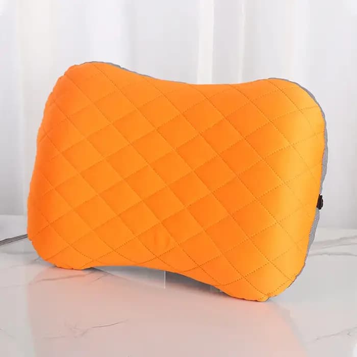 Oreiller gonflable portable pour voyage en extérieur, coussin de camping, plage, voiture, hôtel, app