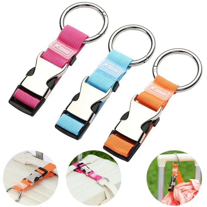 Sangles de bagages réglables en nylon pour valises