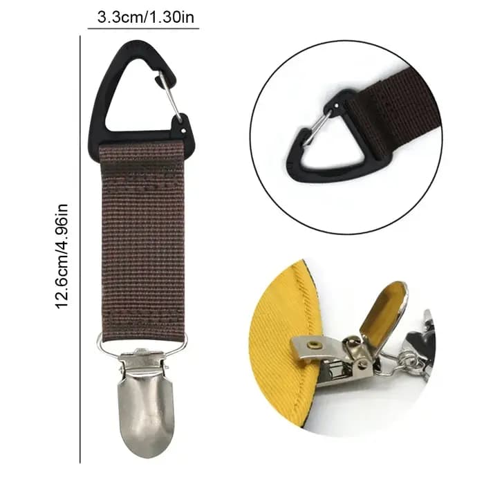 Clips de sac à dos universels et portables