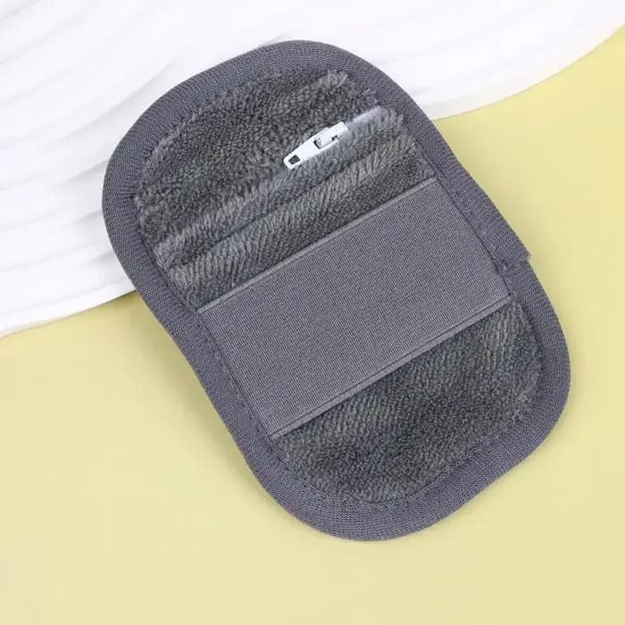 Sac de nettoyage corporel en velours pour éliminer le sable de la plage