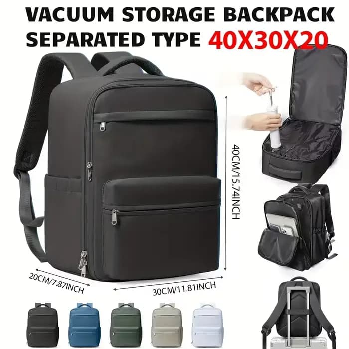 Sac à dos de compression sous vide Ryanair 40x30x20, sac de voyage, sac de cabine Wizzair approuvé p