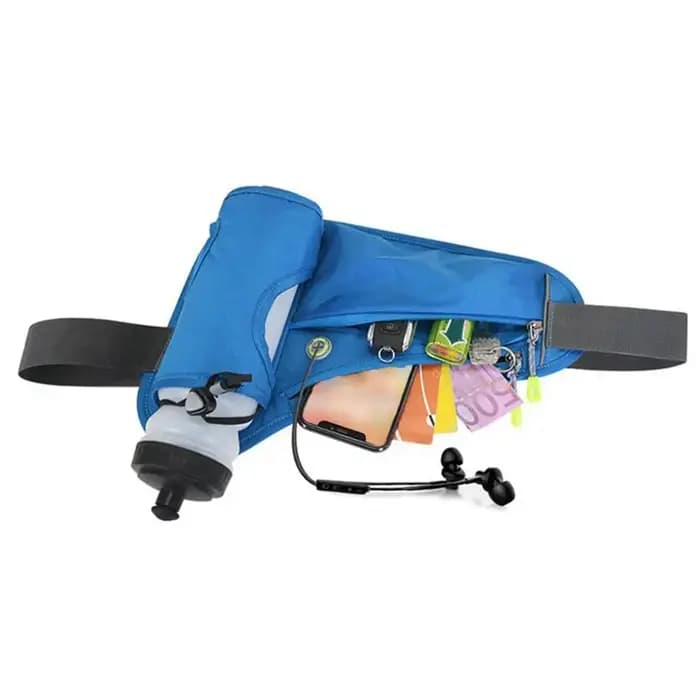 Sac Banane de Course avec Porte-Bouteille d'Eau