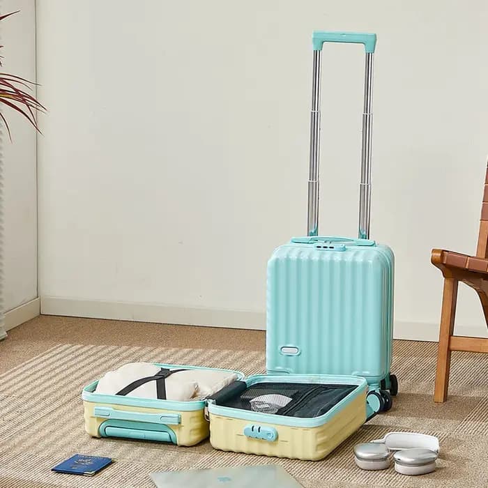 Bagage Portable de 14 pouces avec 3 poignées d'extension