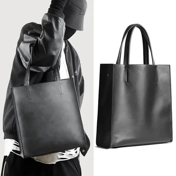 Sac à main Vertical de grande capacité pour hommes