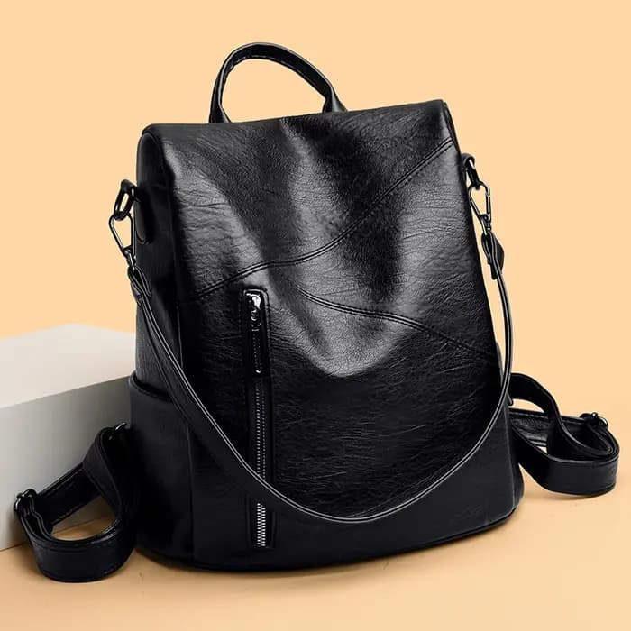 Vintage Anti-vol femme sacs à bandoulière femmes sacs à Dos en cuir souple Sac A Dos décontracté voy