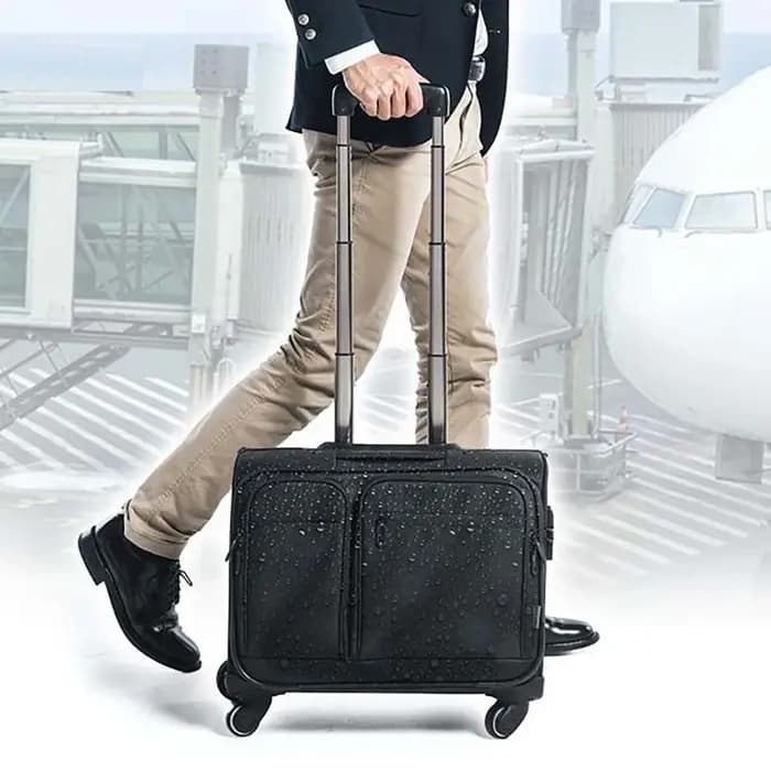 Valise à roulettes professionnelle pour homme