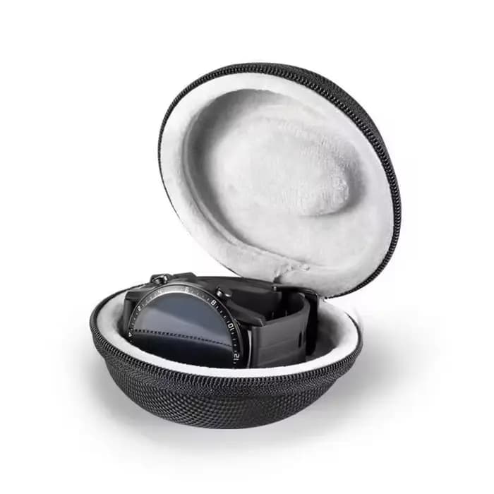 Étui de voyage Portable EVA pour montre unique, boîte de rangement pour montre, support de montre étanche pour montres intelligentes, conteneur à fermeture éclair