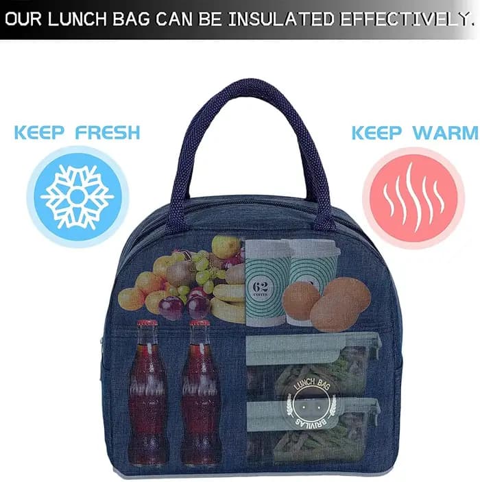 Sac isotherme pour boîte à lunch