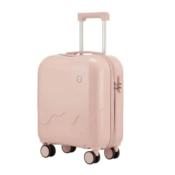 Valise de voyage carrée 18 pouces avec porte-gobelet