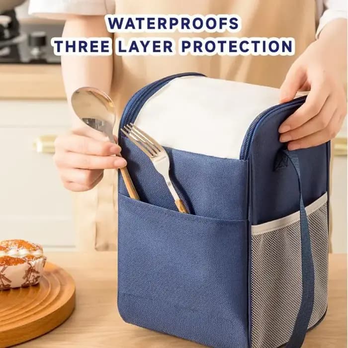 Sac Isotherme Double Compartiment Grande Capacité avec Bandoulière