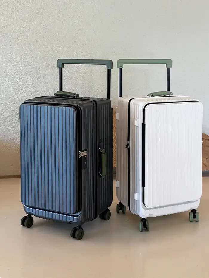 Valise de voyage à poignée latérale large de 32/34 pouces