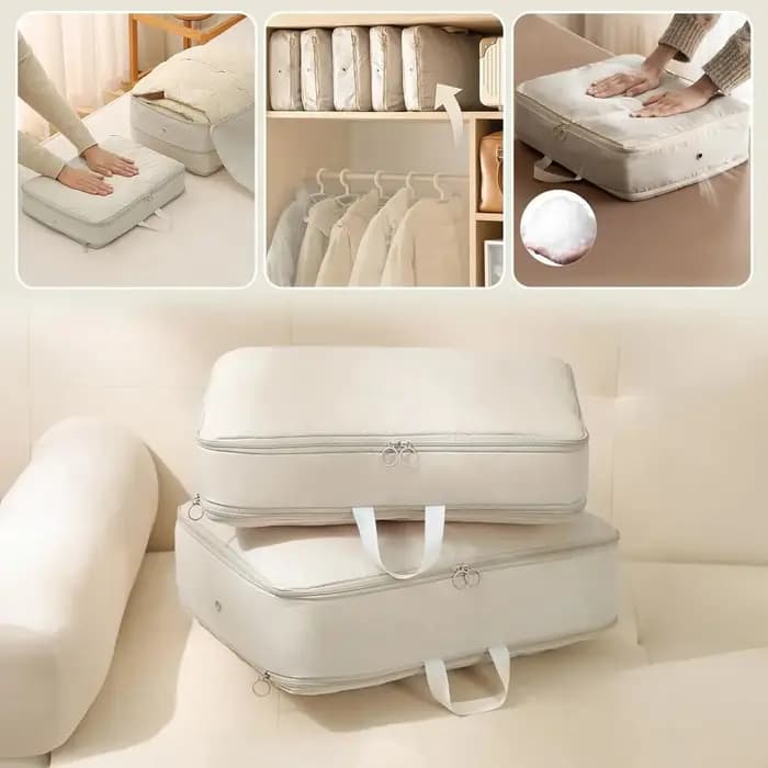 Sac de rangement pour veste d'autocompression
