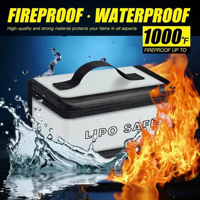 Sac de protection ignifuge pour batterie Lipo