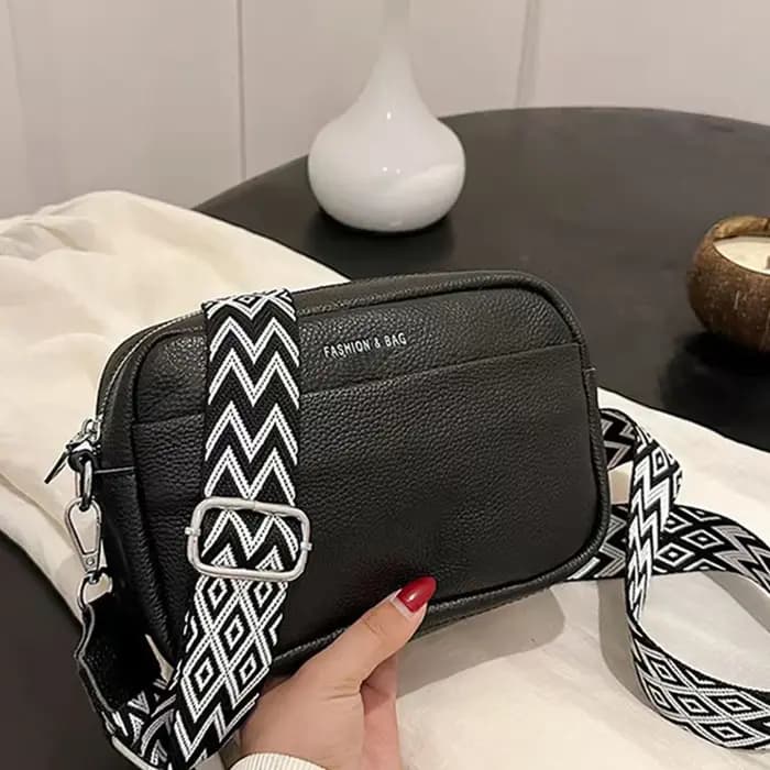 Sac à bandoulière compact Grace avec fermeture éclair