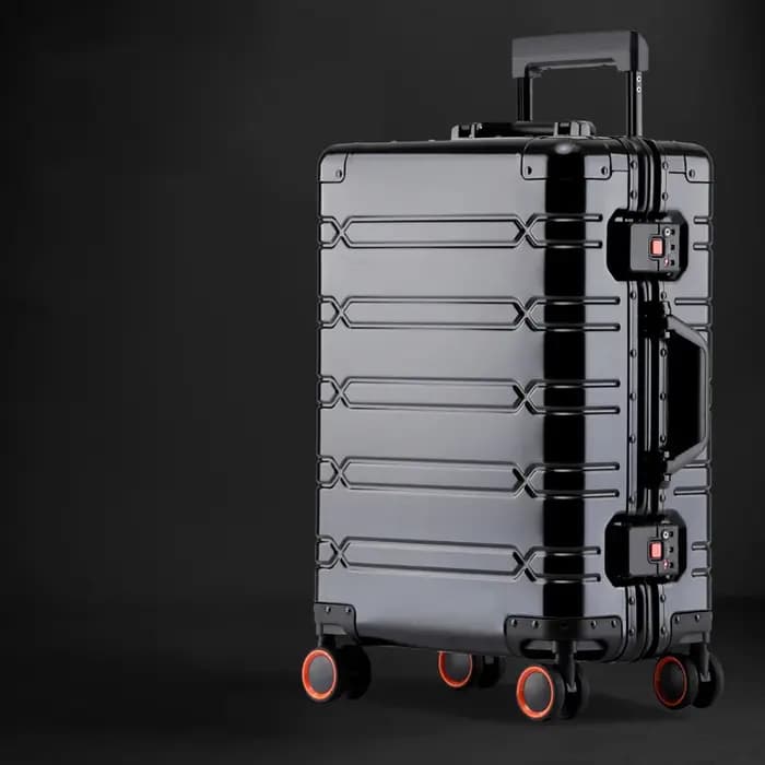Valise de voyage en alliage d'aluminium et de magnésium 100%