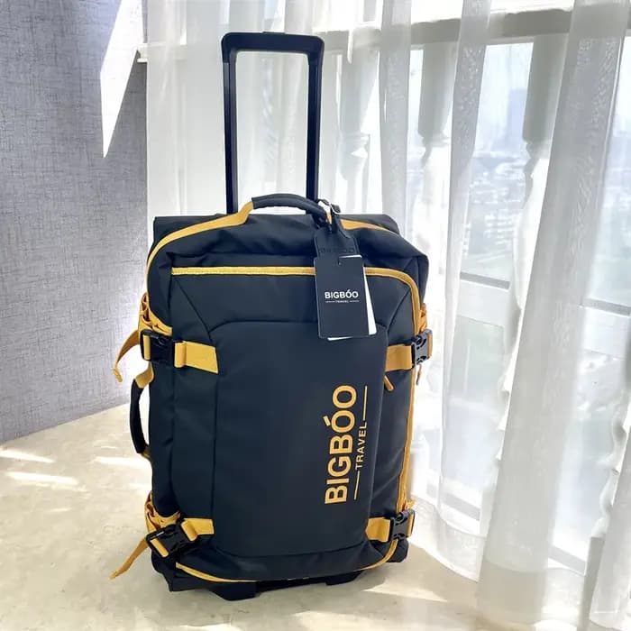 Valise de grande capacité 24/28 pouces, sac trolley étanche en tissu Oxford, sac à main de 20 pouces