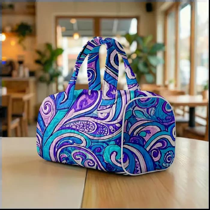 Sac fourre-tout matelassé pour homme et femme
