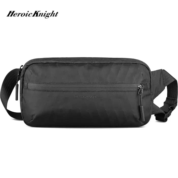 Heroic Knight Petit sac à bandoulière pour hommes léger imperméable x-pau tissu poitrine sac