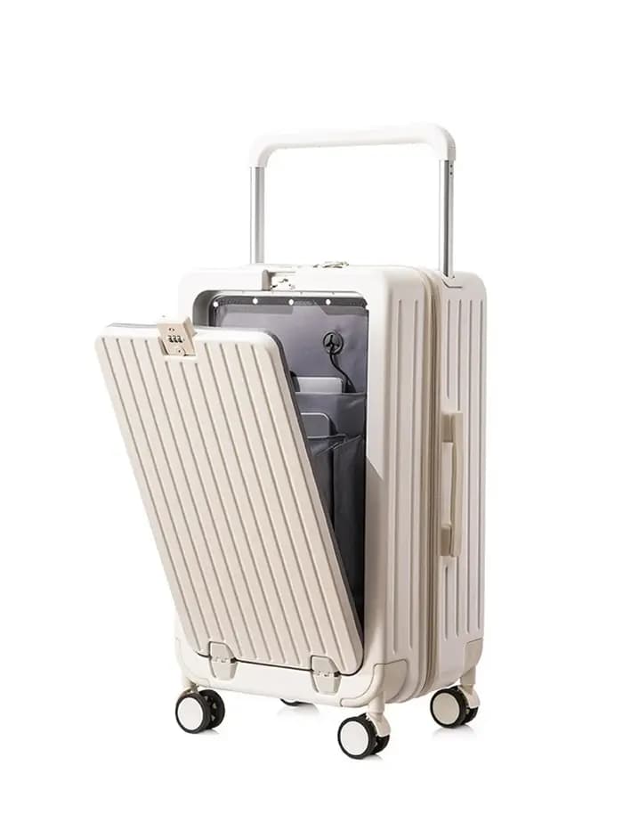 Valise de voyage multifonctionnelle avec porte-gobelet