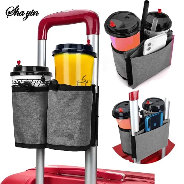 Porte-gobelet pour bagages de voyage