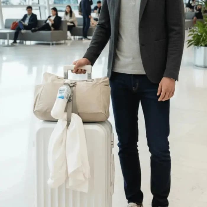 Sangle de bagage élastique réglable facilement avec crochet