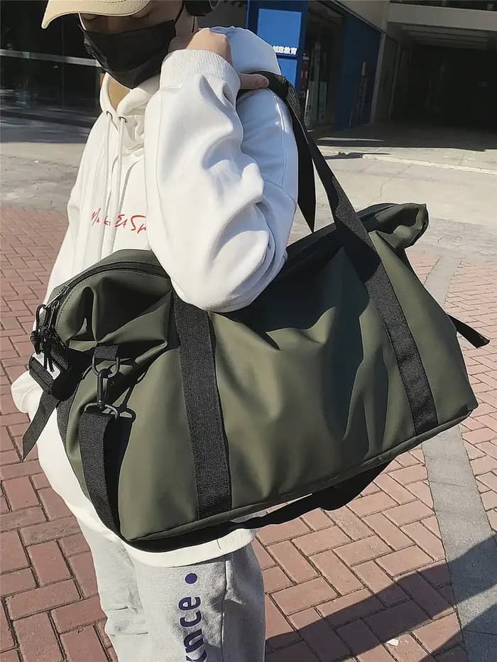 Sac de voyage à main, sac de sport et de fitness de grande capacité