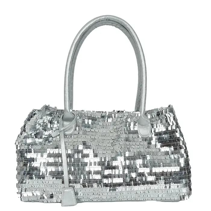 Sacs fourre-tout de soirée à paillettes pour femmes, sacs à main de luxe brillants de grande capacit
