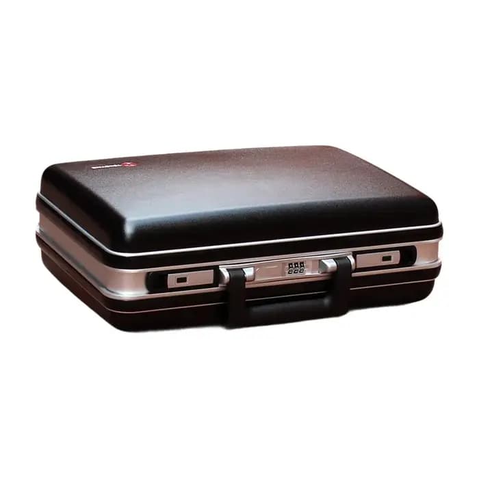 Mallette à serrure à combinaison ABS + PC – Sac léger pour ordinateur portable de voyage d'affaires
