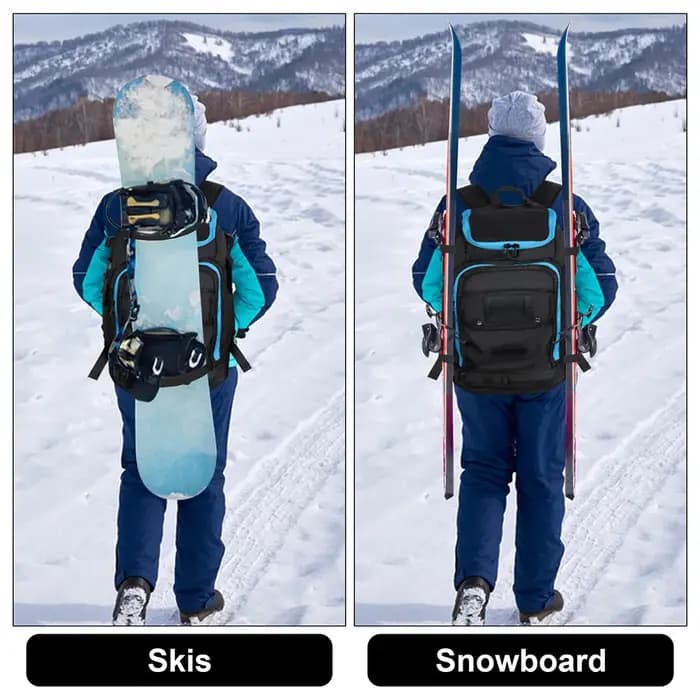 Sac à dos de voyage pour bottes de Ski