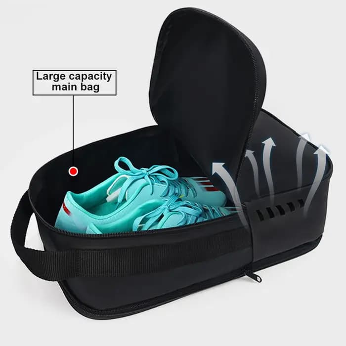 1 pièces sac à chaussures étanche avec fermeture éclair-voyage