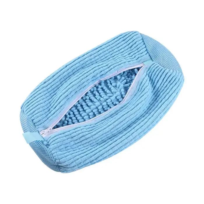 Sac à linge sac de lavage de chaussures filet rembourré protecteur pour fibres moelleuses Polyester sacs