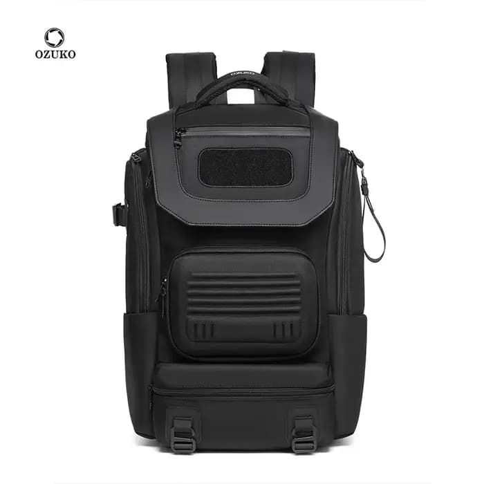 Ozuko sac à dos pour hommes sac de voyage multifonctionnel en plein air grande capacité étanche compartiment à chaussure