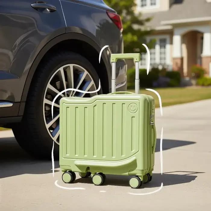 Valise à roulettes 20 pouces avec serrure à code
