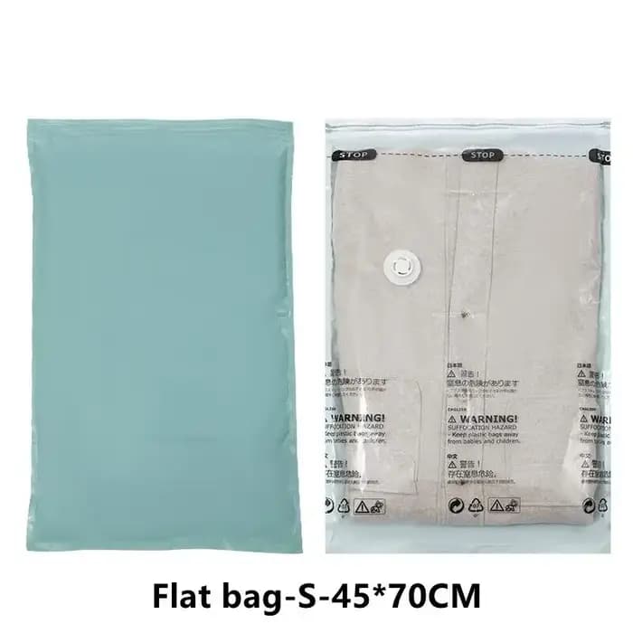 Sacs de rangement sous vide extra-larges sans pompe, sacs de compression pour vêtements, couvertures