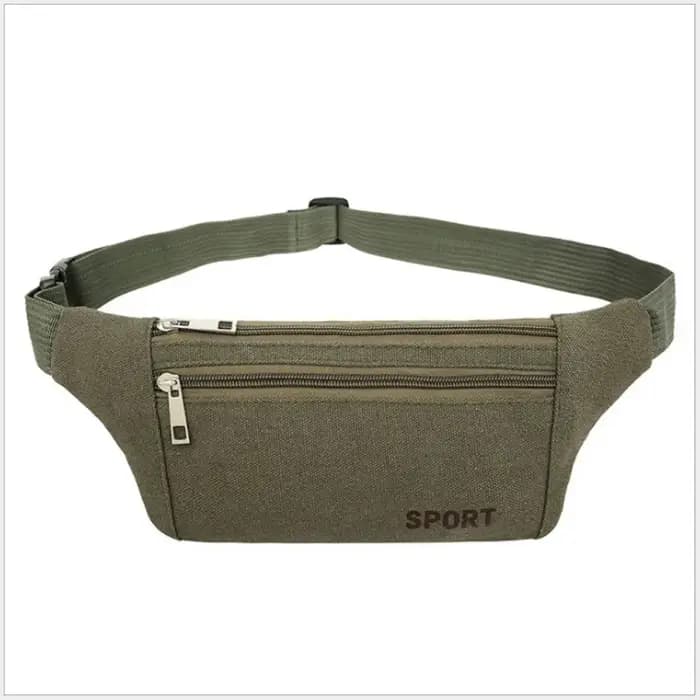 Fanny Pack sacs de course sac de ceinture pour femmes hommes sac à main en toile voyage Camping randonnée poche ventre pochette pour pièces de monnaie de téléphone
