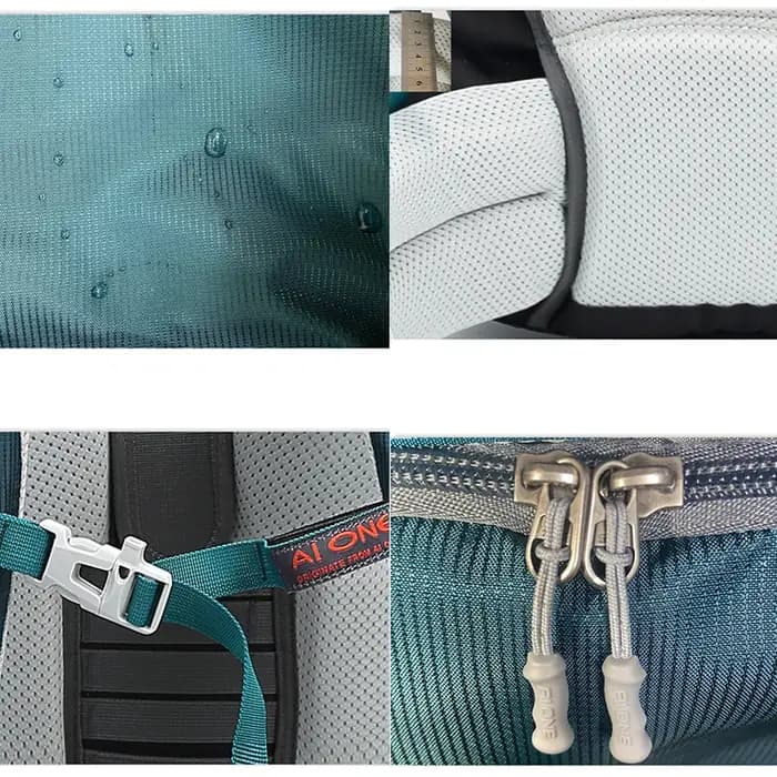 Sac à dos de voyage de grande capacité avec housse de pluie