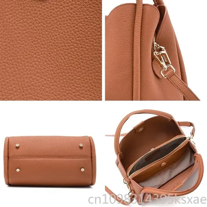 Sac Seau en Cuir Véritable