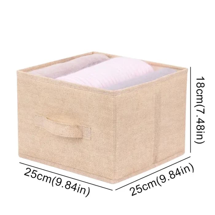 Sac de rangement suspendu en coton et lin
