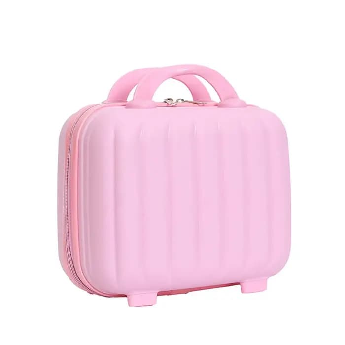 Valise à cosmétiques citrouille PP de 14 pouces
