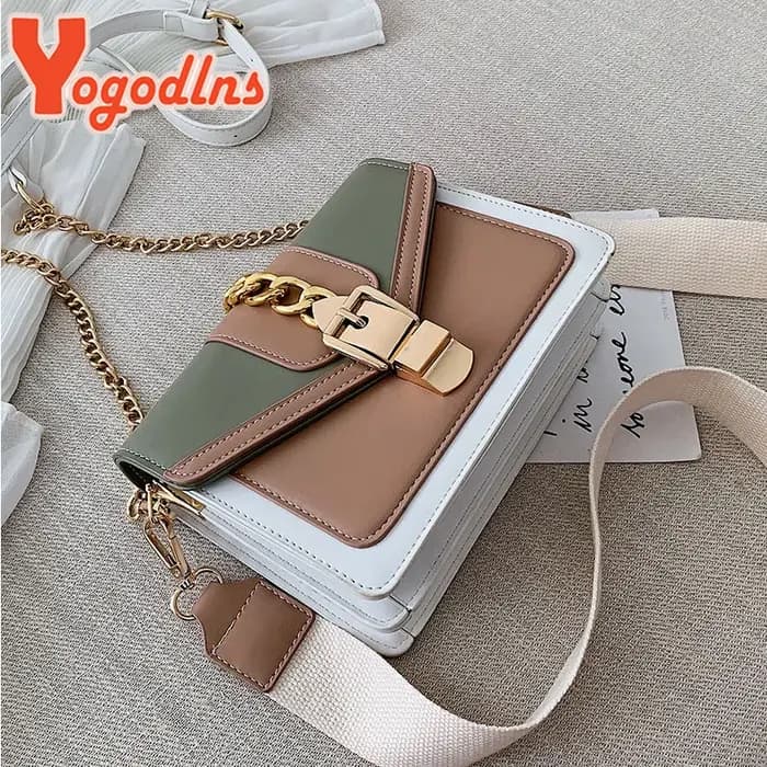 Yogodlns-Sacs à bandoulière en cuir PU pour femmes