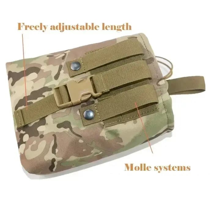 Petit sac de taille pliant Molle pour magazines tactiques