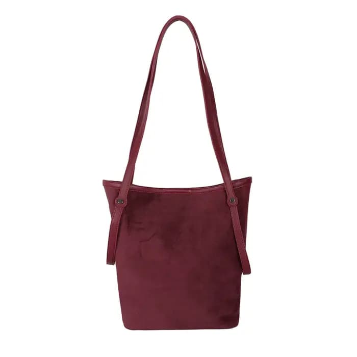Sac à bandoulière en Faux daim pour femmes, sac à main rétro léger de luxe, fourre-tout de banlieue