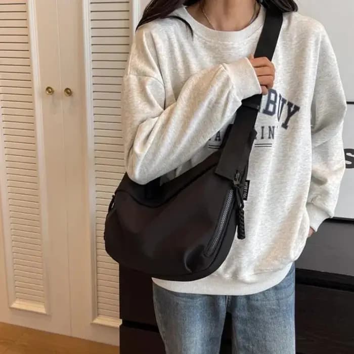 Nouveau sac fourre-tout rétro en nylon