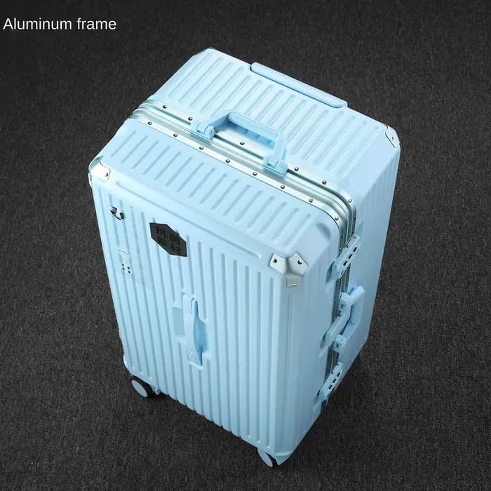 Valise de grande taille avec cinq roues et frein, bagage à roulettes de 30 pouces en matériau PC, valise de cabine avec serrure TSA, 22/26/34 pouces