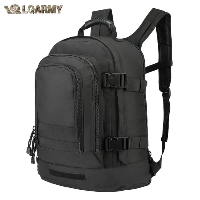 LQARMY 60L hommes armée militaire tactique sac à dos 3P Softback en plein air randonnée Camping sac à dos chasse