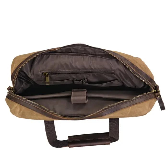 Sac fourre-tout en toile imperméable pour hommes