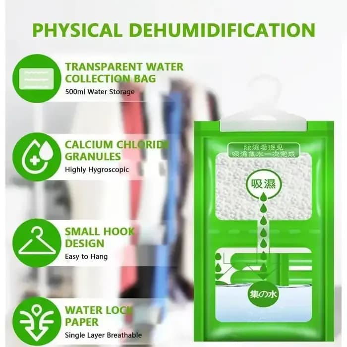 Sac suspendu absorbant l'humidité