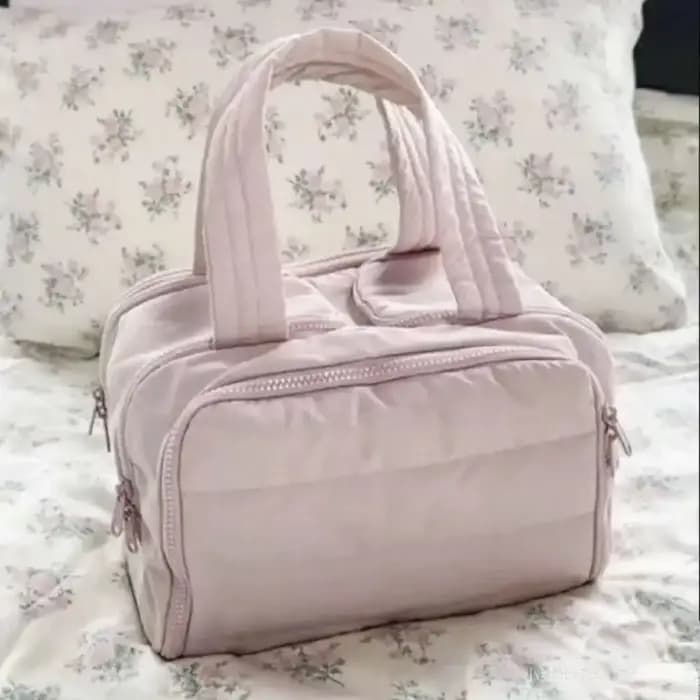 Sac à cosmétiques multi-poches avec fermeture éclair